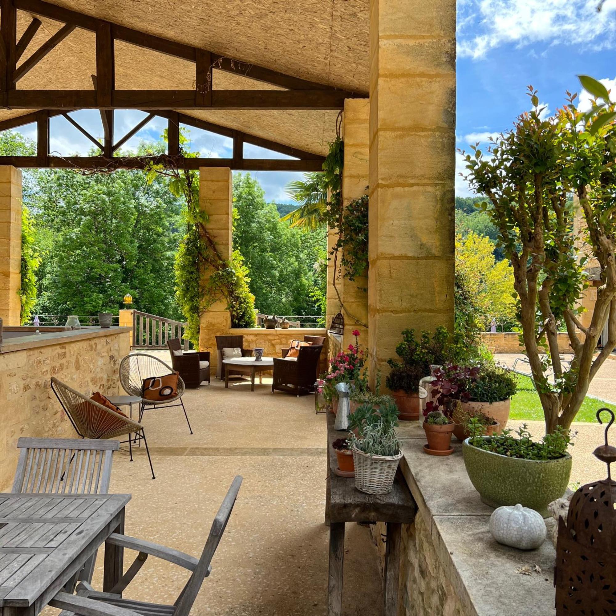 Hôtel La Villa Romaine Carsac-Aillac Esterno foto
