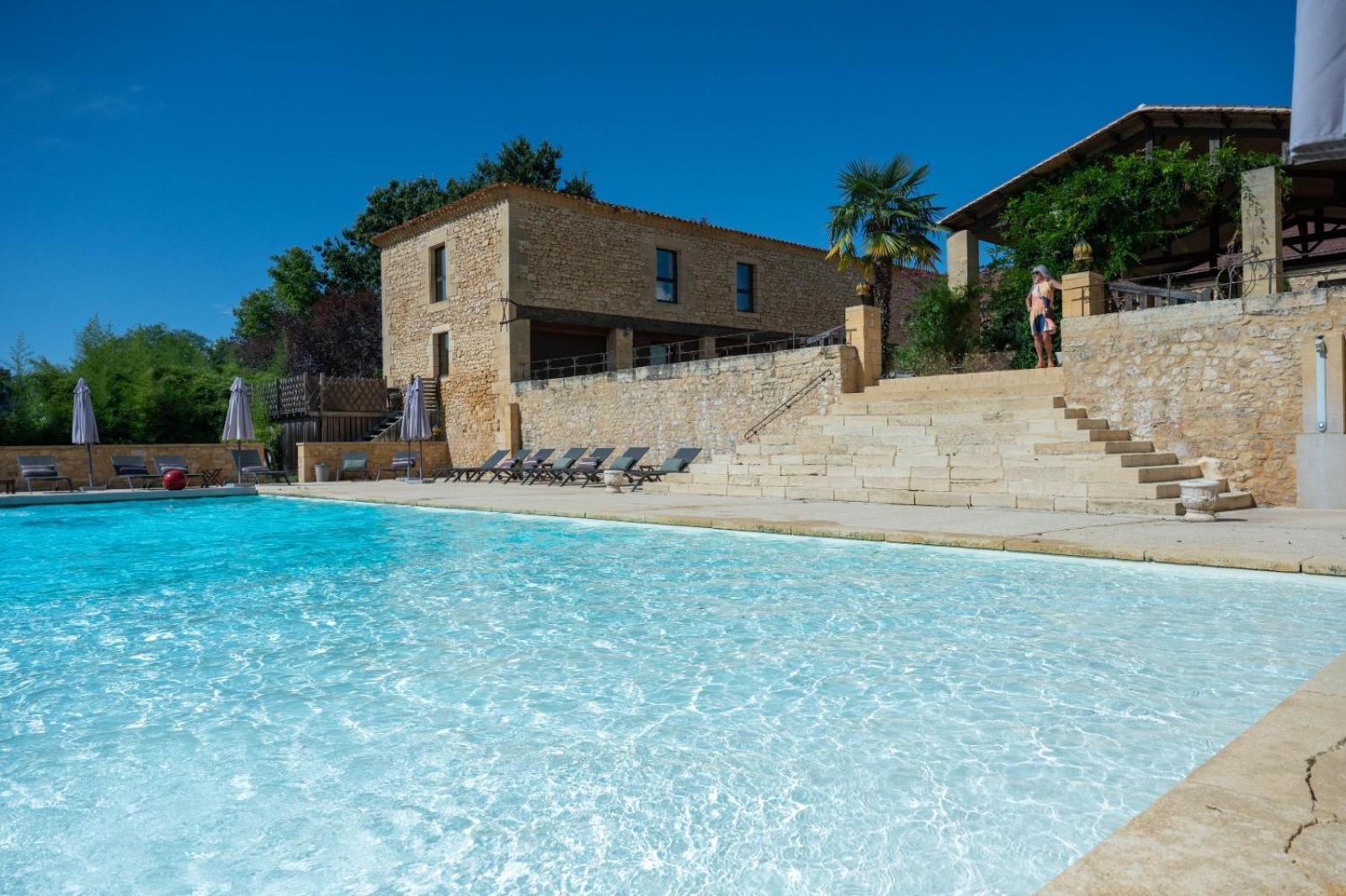 Hôtel La Villa Romaine Carsac-Aillac Esterno foto